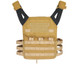Defcon Gear Low Profile Plate Carrier Airsoft Vest - Coyote Brown Defcon Gear Low Profile Plate Carrier Airsoft Vest - Coyote Brown